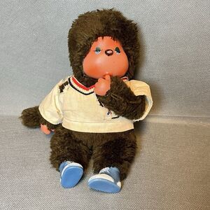 Vintage MONCHHICHI 1981 Tennis Shirt Blue Shoes